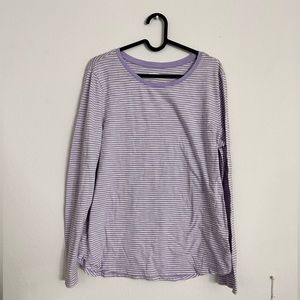 Old Navy Long-Sleeve EveryWear Striped T-Shirt